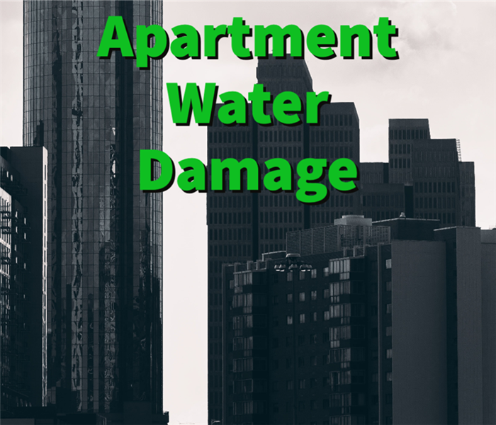 Apartment that had water damage in Atlanta