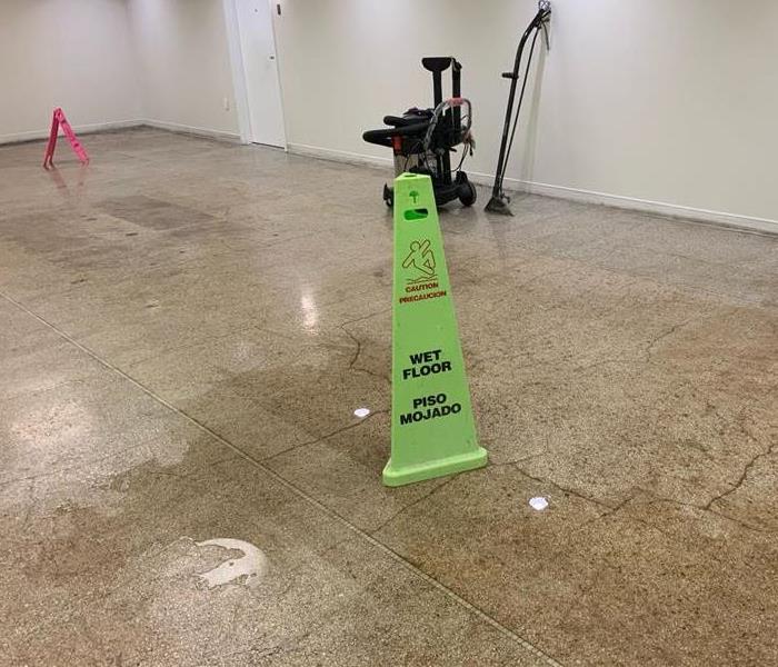 Atlanta basement suffers from water damage 