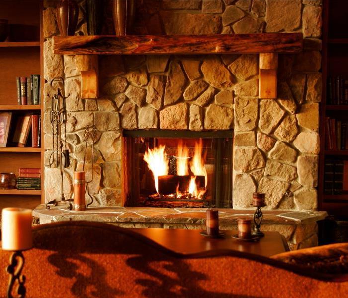 Wood Mantel without a protective heat shield